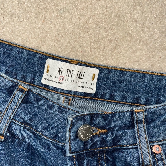 NWT free people denim jeans - Picture 2 of 5